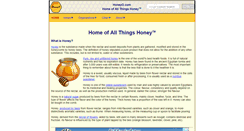 Desktop Screenshot of honeyo.com